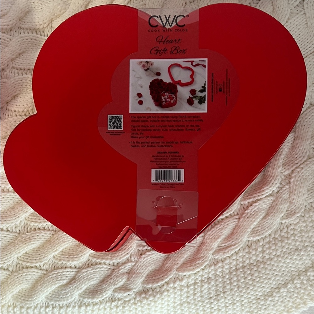 CWC Heart-Shaped Pink and Red set of the 2 - Picture 4 of 6
